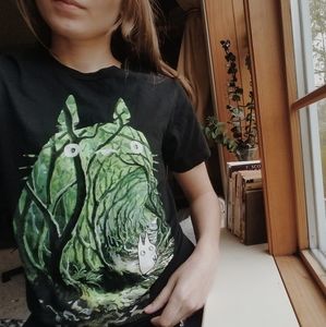 Studio Ghibli Green Totoro Tee